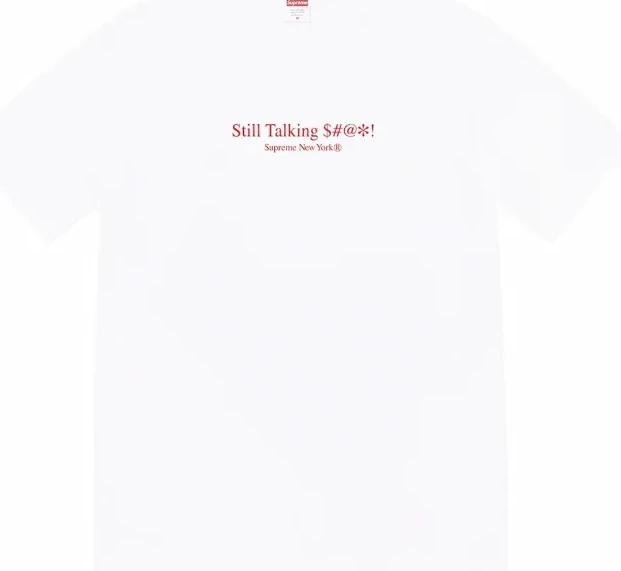 M Back 22SS Short White Black Sleeve Letter Talking XL and Logo Tee S L Still 0904